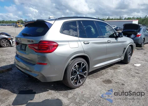 2020 BMW X3 M Competition z USA, uszkodzony, nr VIN 5YMTS0C05L9B83764